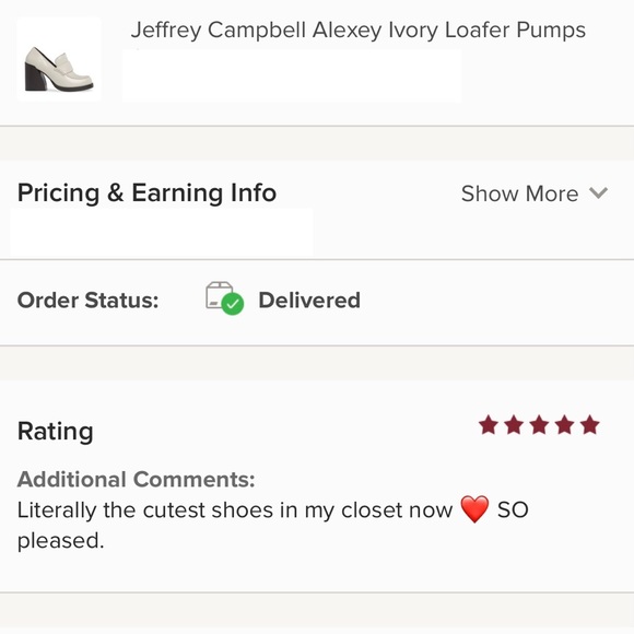 Jeffrey Campbell Alexey Ivory Loafer Pumps - Picture 9 of 9